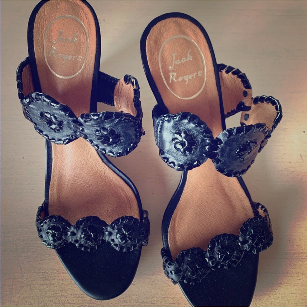 Jack Rogers wedges- size 8- like new condition!